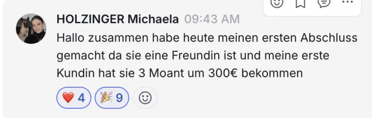 Ergebnis eines Workshop-Teilnehmers